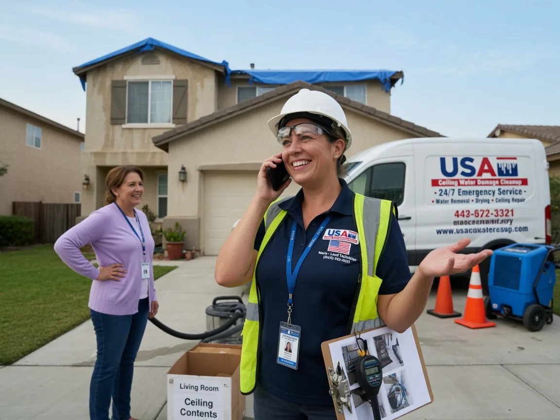Ceiling Water Damage Restoration Hext, TX FAQs